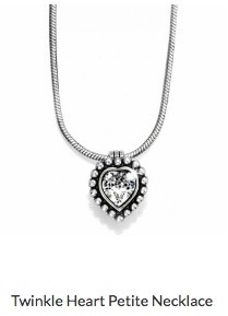 Twinkle Heart Petite Necklace