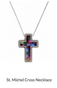 St. Michel Cross Necklace