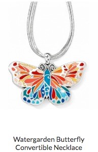 Watergarden Butterfly Convertible Necklace