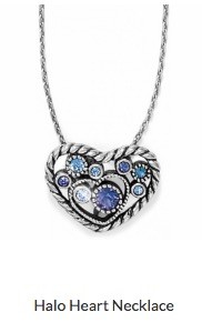 Halo Heart Necklace