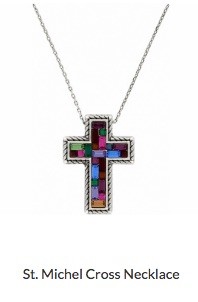 St. Michel Cross Necklace